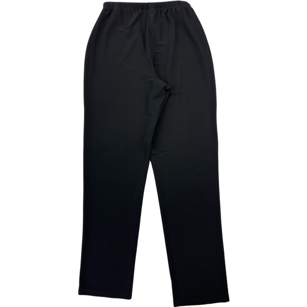 ✅ Susan Grave Black High Waist Flat Front relaxed tapered fit pants size S